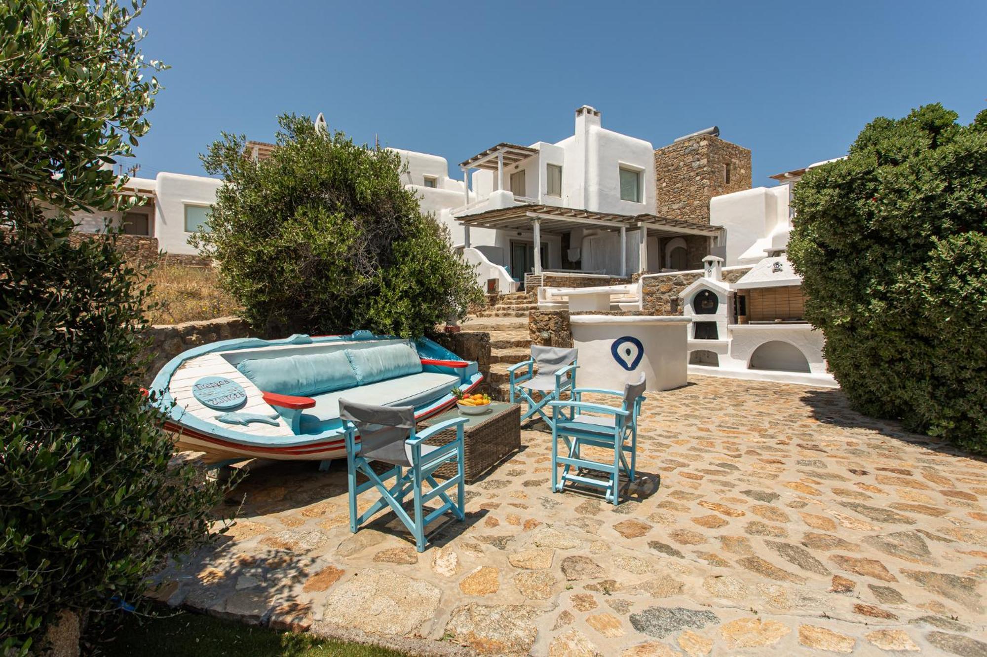 칼로 리바디 Manolia Luxury Private House By Mykonian Kazarte 빌라 외부 사진